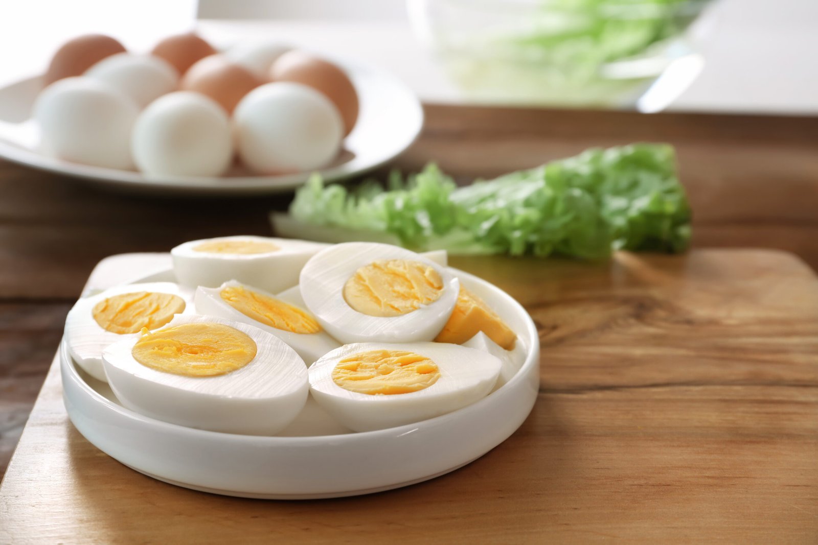 boiled eggs