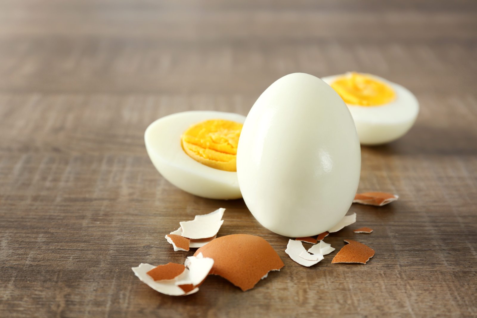 boiled eggs