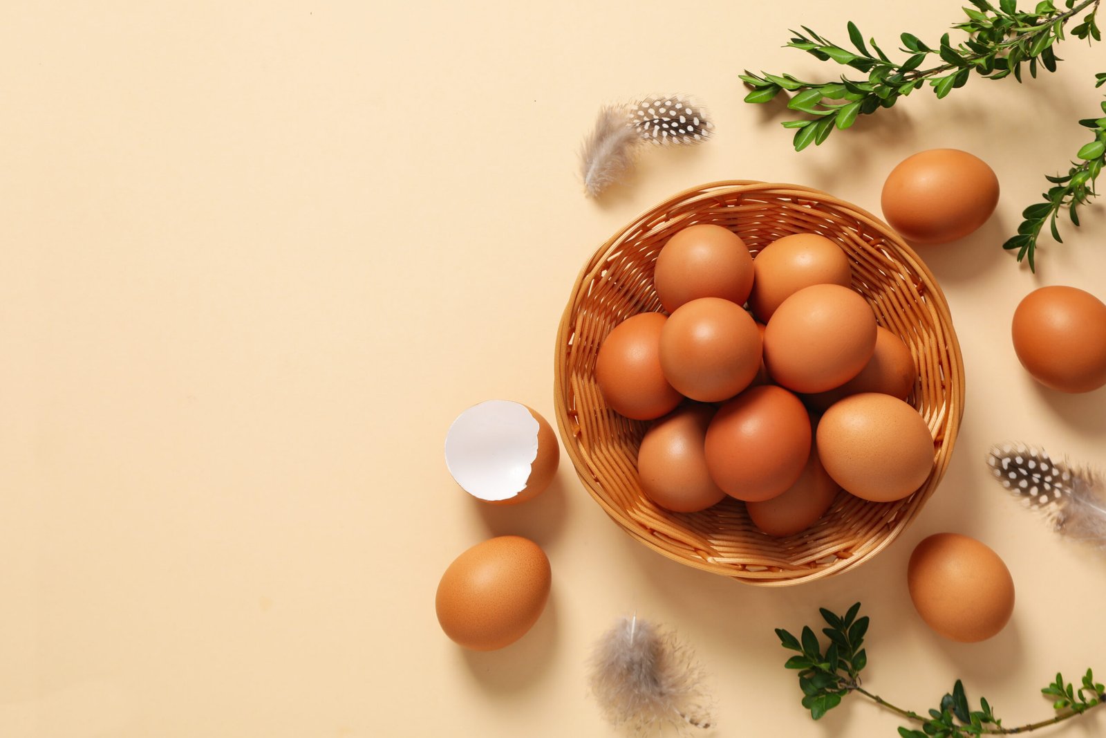 brown eggs