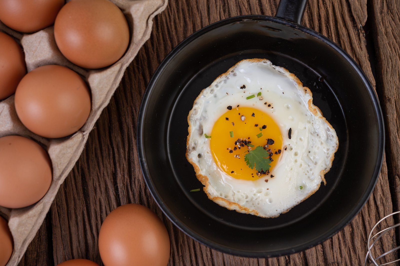 Fried eggs