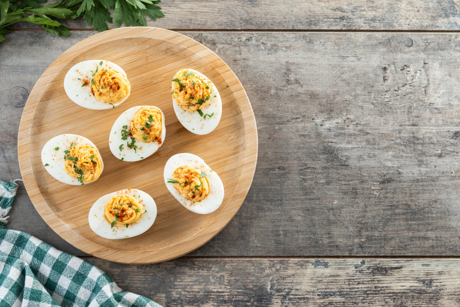 Boiled eggs